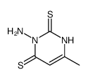 3-amino-6-methyl-1H-pyrimidine-2,4-dithione结构式