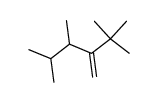 2-tert-butyl-3,4-dimethyl-pent-1-ene Structure