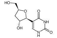 3'-Deoxy-ψ-uridine Structure