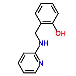 2-(PYRIDIN-2-YLAMINOMETHYL)-PHENOL structure
