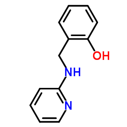 2-(PYRIDIN-2-YLAMINOMETHYL)-PHENOL结构式