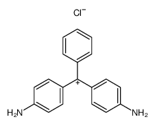 4,4'-diamino-tritylium, chloride结构式
