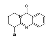 6-bromo-6,7,8,9-tetrahydropyrido[2,1-b]quinazolin-11-one Structure