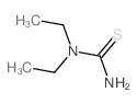 N,N-diethylthiourea structure