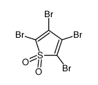 2,3,4,5-tetrabromothiophene 1,1-dioxide结构式