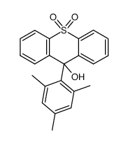 9-hydroxy-9-mesitylthioxanthene 10,10-dioxide结构式