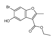 ethyl 5-bromo-4-hydroxy-2-methylbenzofuran-3-carboxylate picture