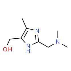 1H-Imidazole-4-methanol,2-[(dimethylamino)methyl]-5-methyl- (9CI)结构式
