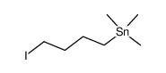 1-iodo-4-(trimethylstannyl)butane Structure