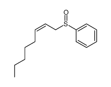 (Z)-1-(phenylsulfinyl)oct-2-ene Structure