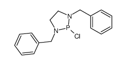 1,3-dibenzyl-2-chloro-1,3,2-diazaphospholidine Structure