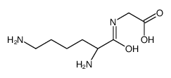 L-Lys-Gly-OH结构式