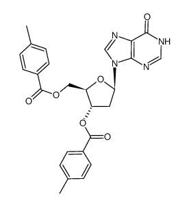 2'-deoxy-3',5'-di-O-(4-methylbenzoyl)inosine Structure