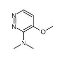 3-Pyridazinamine,4-methoxy-N,N-dimethyl-(9CI) Structure