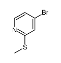 4-BROMO-2-(METHYLTHIO)PYRIDINE Structure