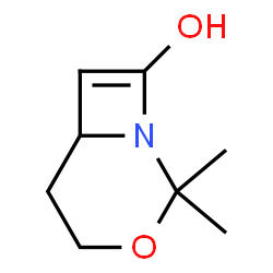 3-Oxa-1-azabicyclo[4.2.0]oct-7-en-8-ol, 2,2-dimethyl- (9CI)结构式