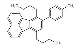 7,10-dibutyl-8-(4-methylphenyl)fluoranthene Structure