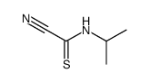 isopropylcarbamothioyl cyanide Structure