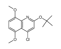 2-tert-butoxy-4-chloro-5,8-dimethoxyquinoline Structure