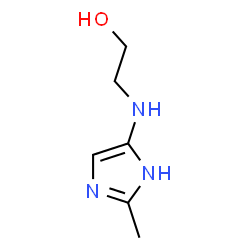 Ethanol,2-[(2-methyl-1H-imidazol-4-yl)amino]- (9CI)结构式