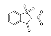 2-nitro-1,1-dioxo-1,2-dihydro-1λ6-benzo[d]isothiazol-3-one结构式