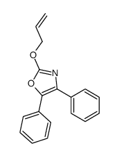 4,5-diphenyl-2-prop-2-enoxy-1,3-oxazole Structure