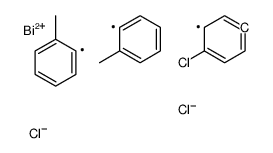 dichloro-(4-chlorophenyl)-bis(2-methylphenyl)bismuth Structure