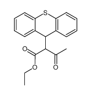 Ethyl α-Acetyl-9H-thioxanthene-9-acetate结构式