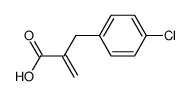 2-(4-chlorobenzyl)-propenoic acid结构式