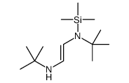 (Z)-N,N'-ditert-butyl-N'-trimethylsilylethene-1,2-diamine Structure