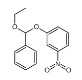 1-[ethoxy(phenyl)methoxy]-3-nitrobenzene结构式