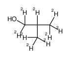2-甲基丙基-d9 乙醇结构式