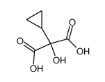 cyclopropanetartronic acid结构式