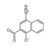 4-diazo-2-nitronaphthalen-1(4H)-one结构式