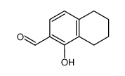 formyl-2 hydroxy-1 tetrahydro-5,6,7,8 naphtalene Structure