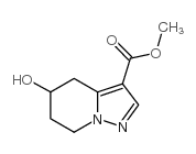 methyl 5-hydroxy-4,5,6,7-tetrahydropyrazolo[1,5-a]pyridine-3-carboxylate Structure