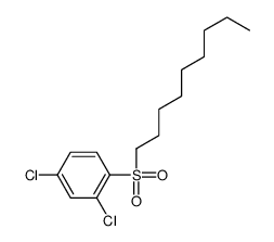 2,4-dichloro-1-nonylsulfonylbenzene Structure