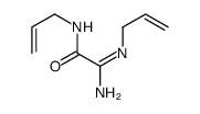 2-amino-N-prop-2-enyl-2-prop-2-enyliminoacetamide结构式
