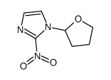 2-nitro-1-(oxolan-2-yl)imidazole结构式