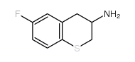 6-氟硫代苯并二氢吡喃-3-胺结构式