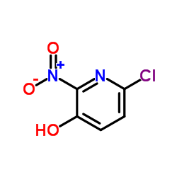 6-氯-3-羟基-2-硝基吡啶结构式