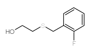 2-[(2-fluorophenyl)methylsulfanyl]ethanol图片