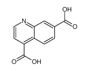 4,7-Quinolinedicarboxylicacid(9CI) Structure