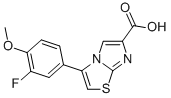 3-(3-fluoro-4-methoxyphenyl)imidazo[2,1-b]thiazole-6-carboxylic acid picture