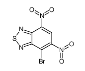 4-bromo-5,7-dinitro-2,1,3-benzothiadiazole Structure