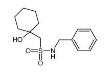 N-benzyl-1-(1-hydroxycyclohexyl)methanesulfonamide Structure