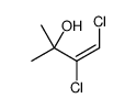 3-Buten-2-ol, 3,4-dichloro-2-methyl-, (E) Structure