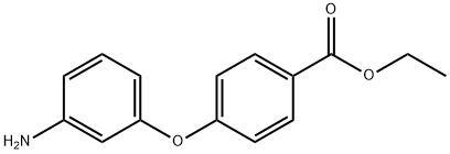 ETHYL 4-(3-AMINOPHENOXY)BENZOATE Structure