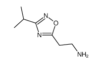 2-(3-propan-2-yl-1,2,4-oxadiazol-5-yl)ethanamine Structure