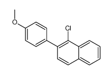 1-chloro-2-(4-methoxyphenyl)naphthalene Structure